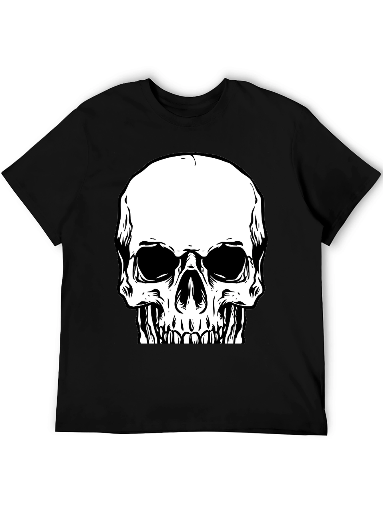 Skull Graphic T-Shirt - Bold & Edgy Design