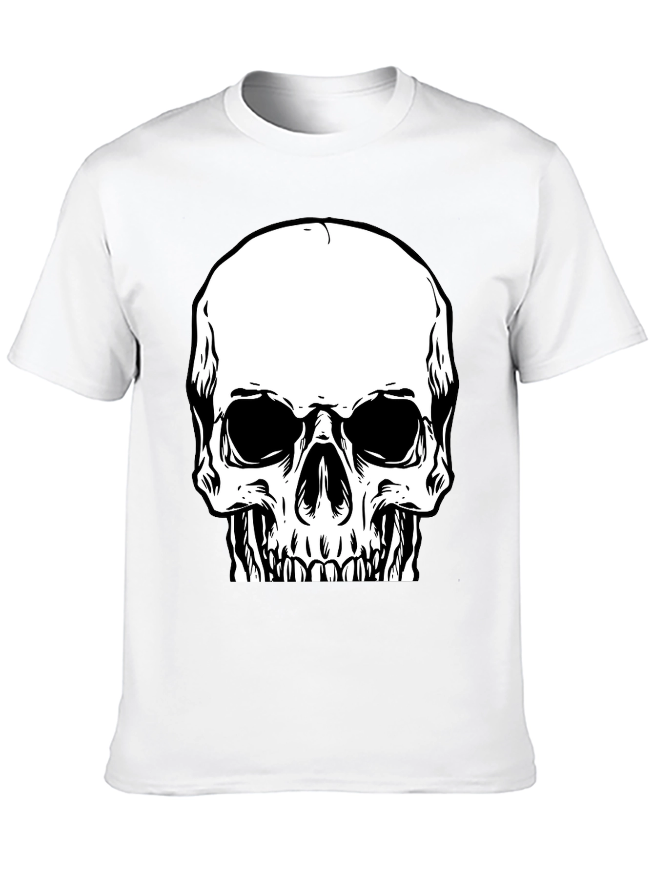 Skull Graphic T-Shirt - Bold & Edgy Design