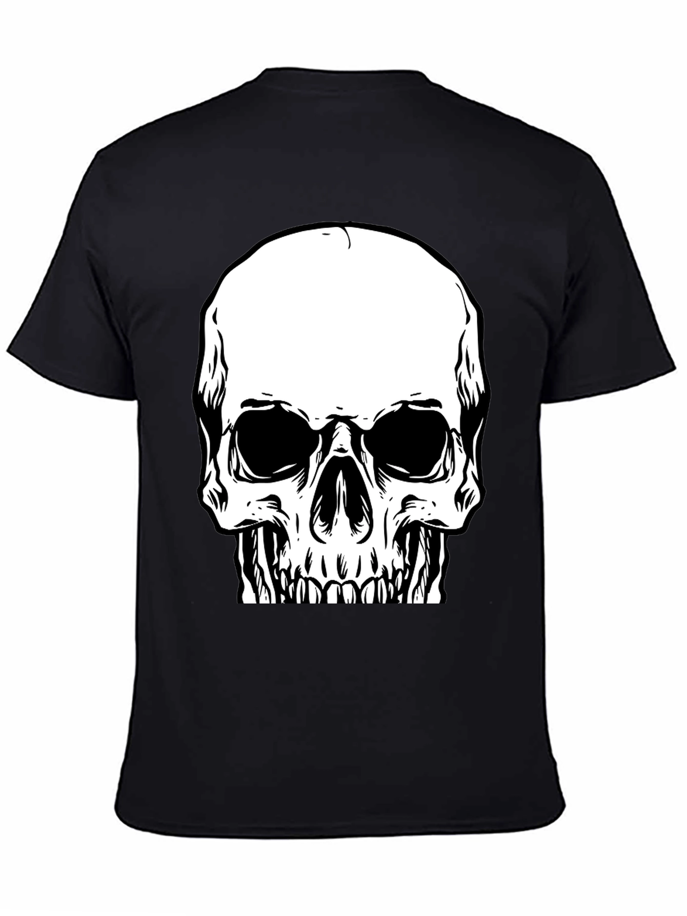 Skull Graphic T-Shirt - Bold & Edgy Design