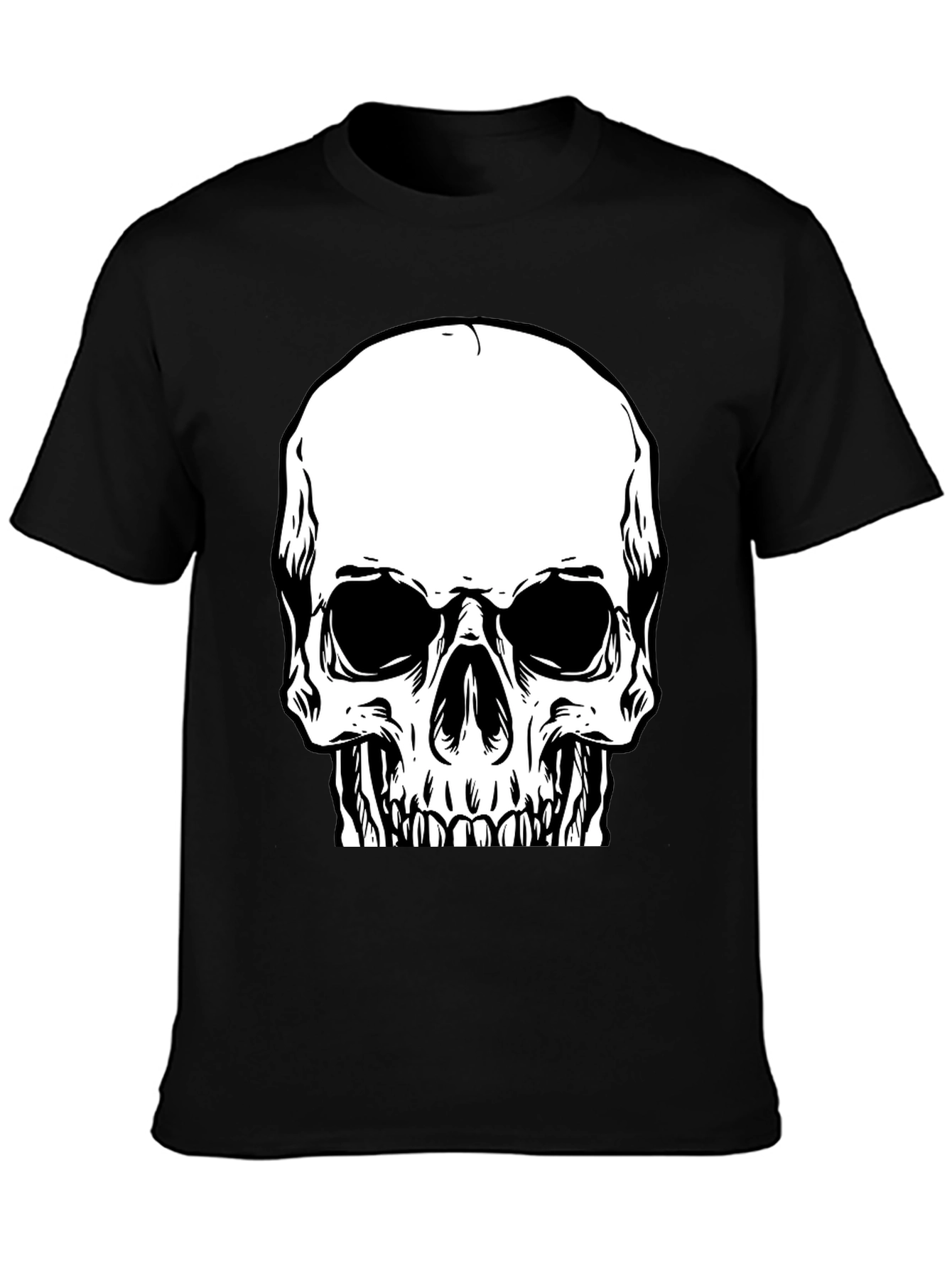 Skull Graphic T-Shirt - Bold & Edgy Design