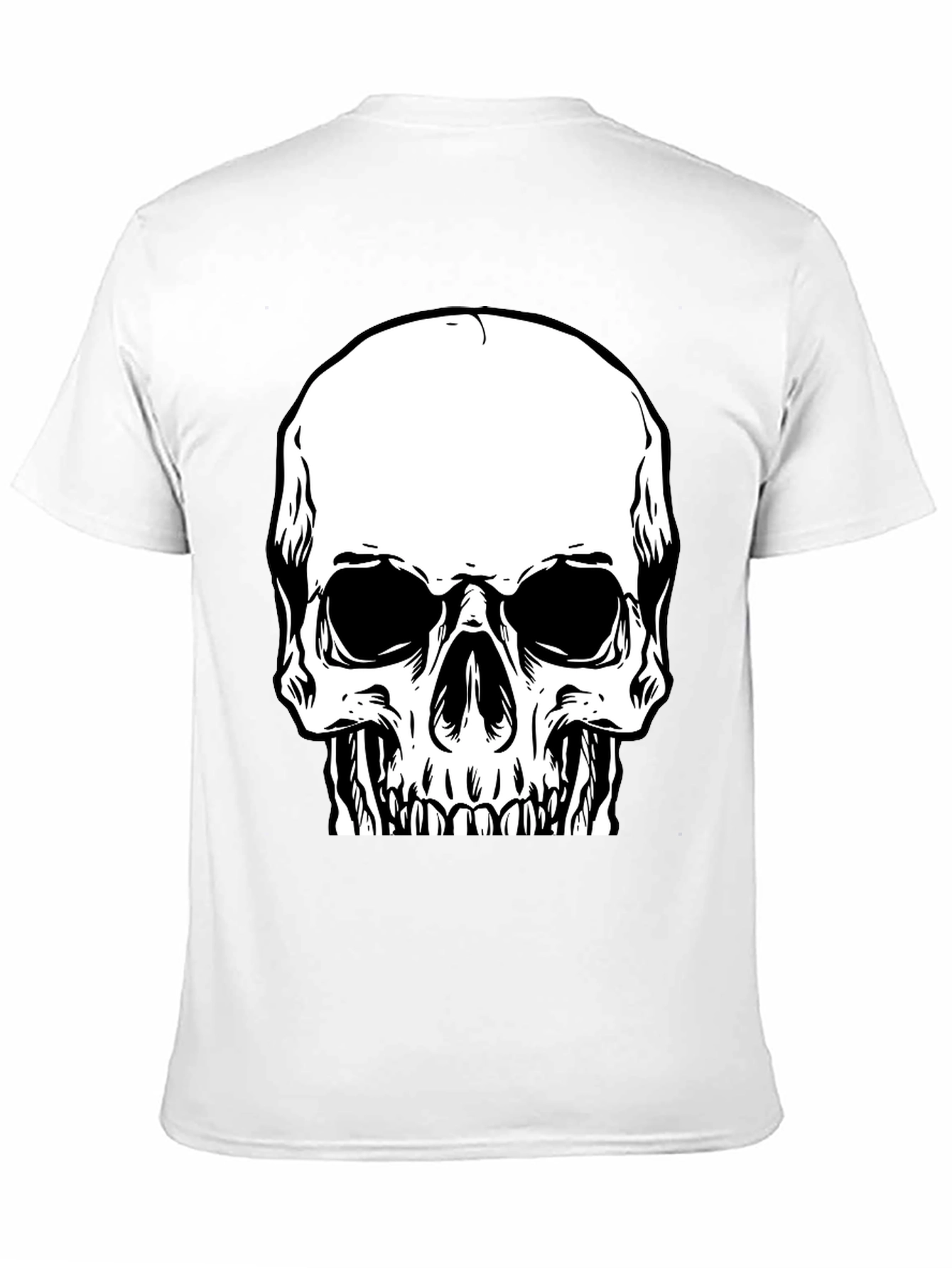 Skull Graphic T-Shirt - Bold & Edgy Design