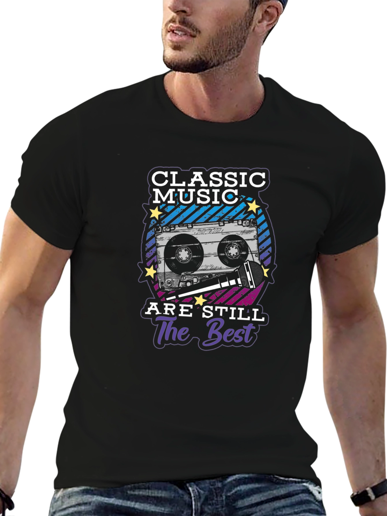 Classic Music Cassette T-Shirt