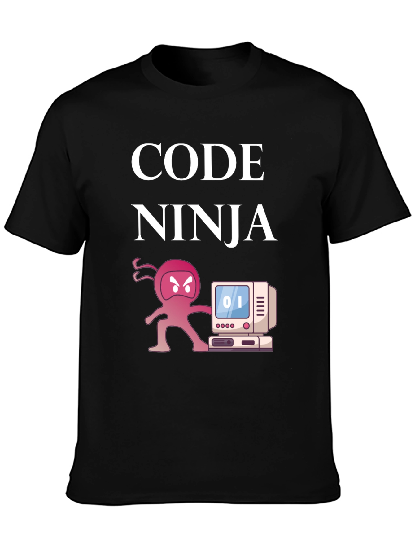 Code Ninja Graphic T-Shirt - Programmer Gift