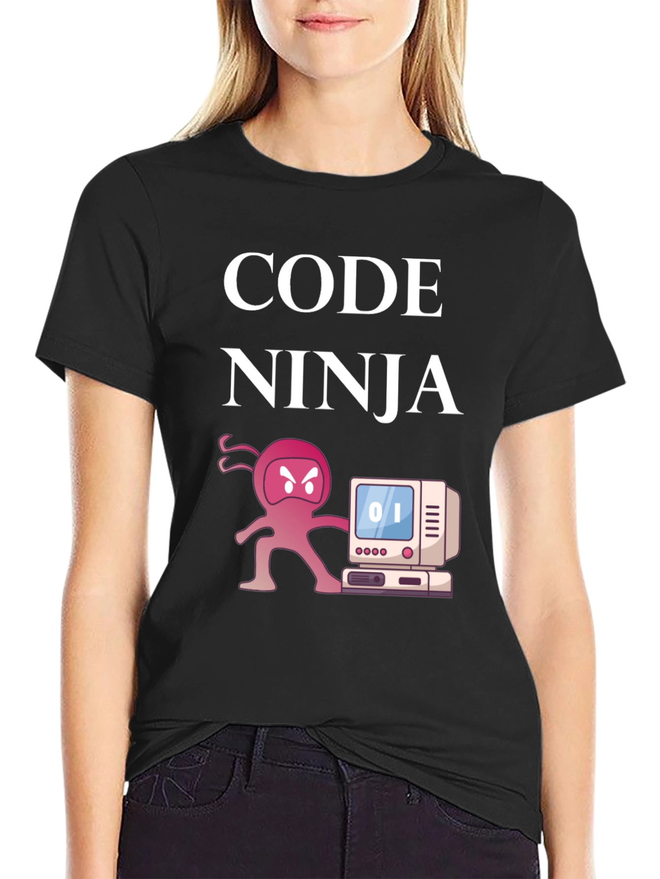 Code Ninja Graphic T-Shirt - Programmer Gift