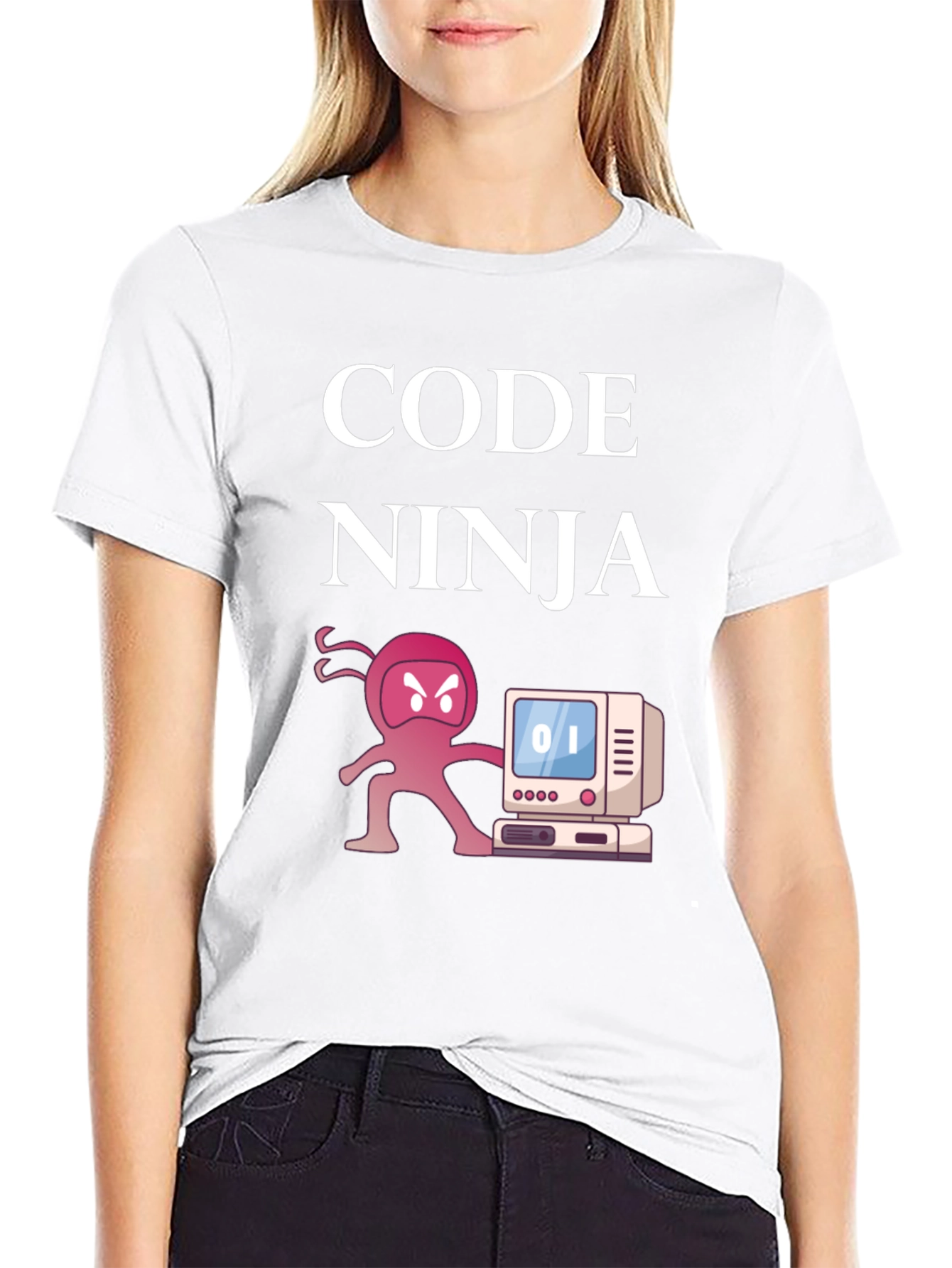 Code Ninja Graphic T-Shirt - Programmer Gift