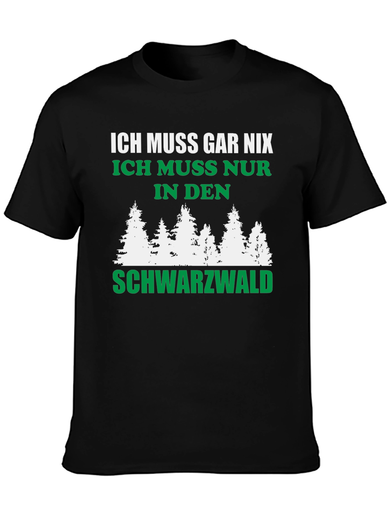 Schwarzwald Black T-Shirt