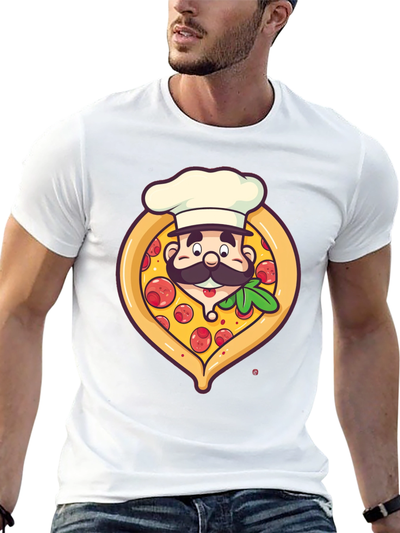 Pizza Chef Graphic T-Shirt - Unique Design