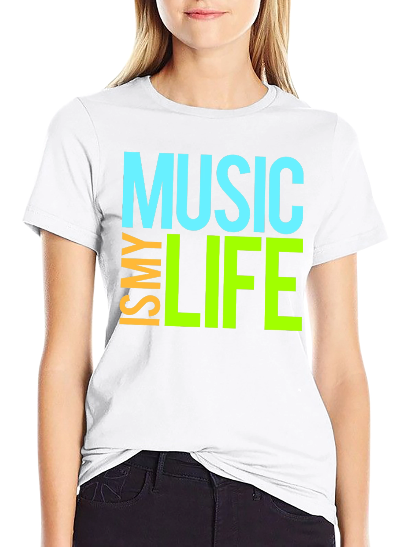 Music Is My Life Graphic Tee