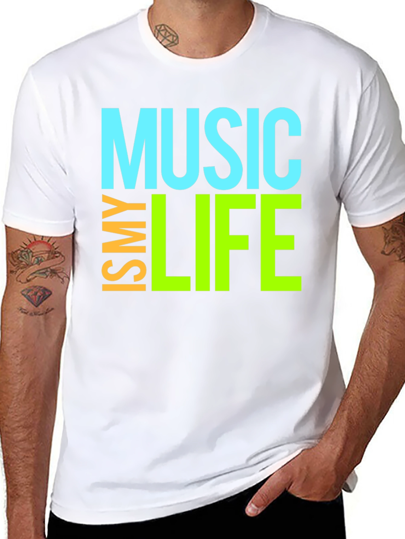 Music Is My Life Graphic Tee