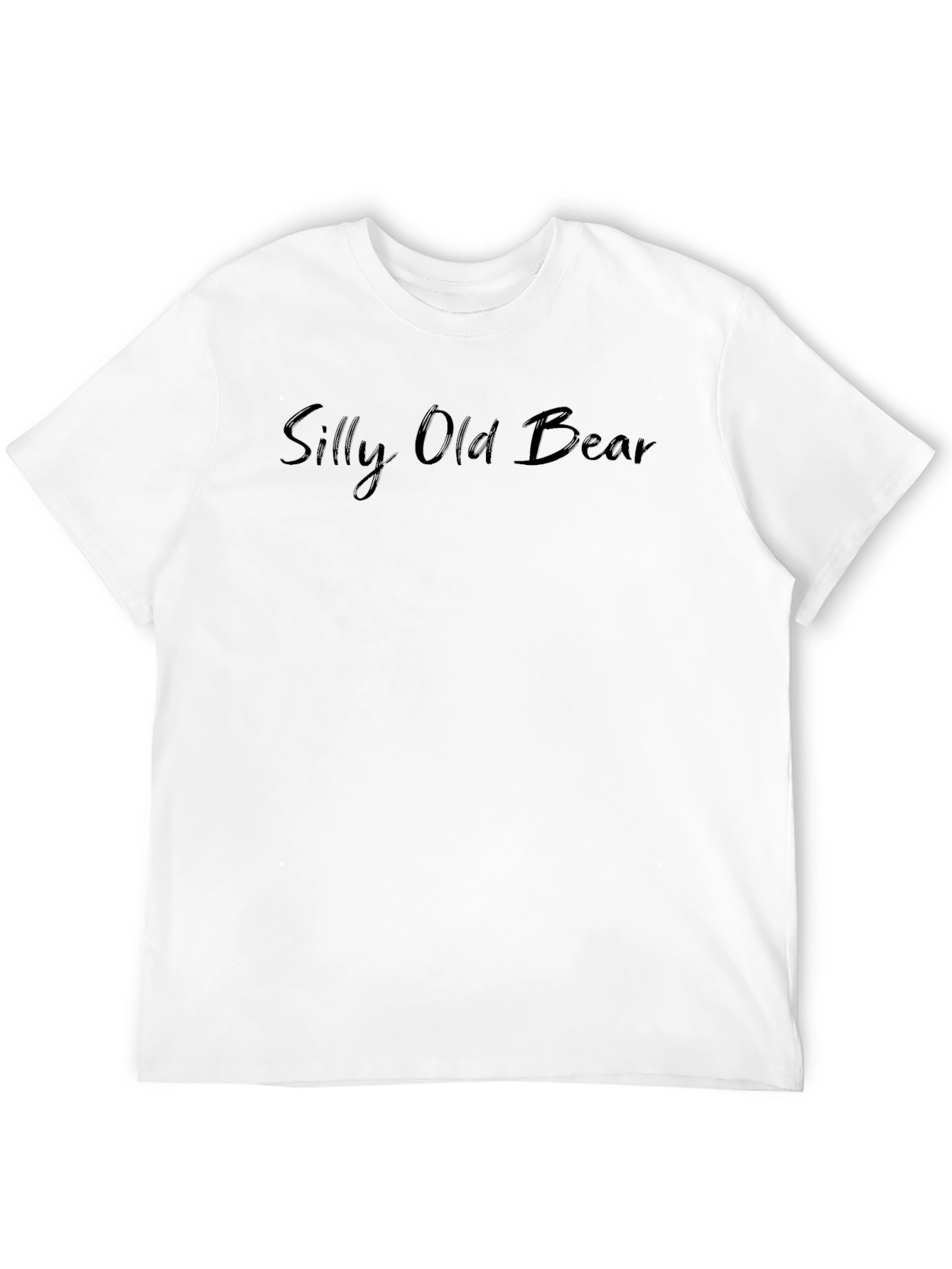 Silly Old Bear Graphic Tee - Soft Cotton Blend
