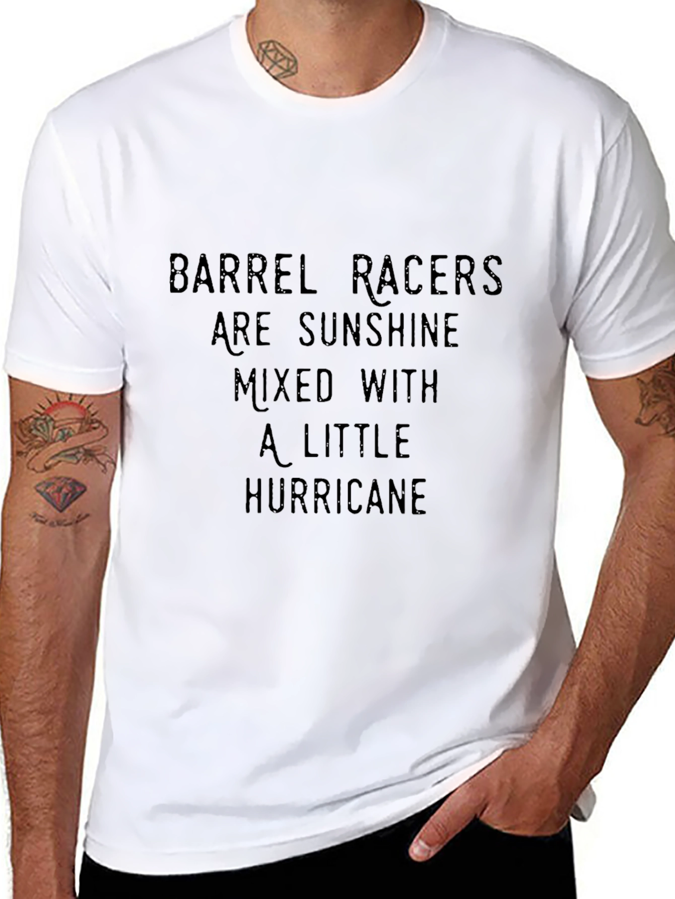 Barrel Racers Sunshine Hurricane Graphic Tee