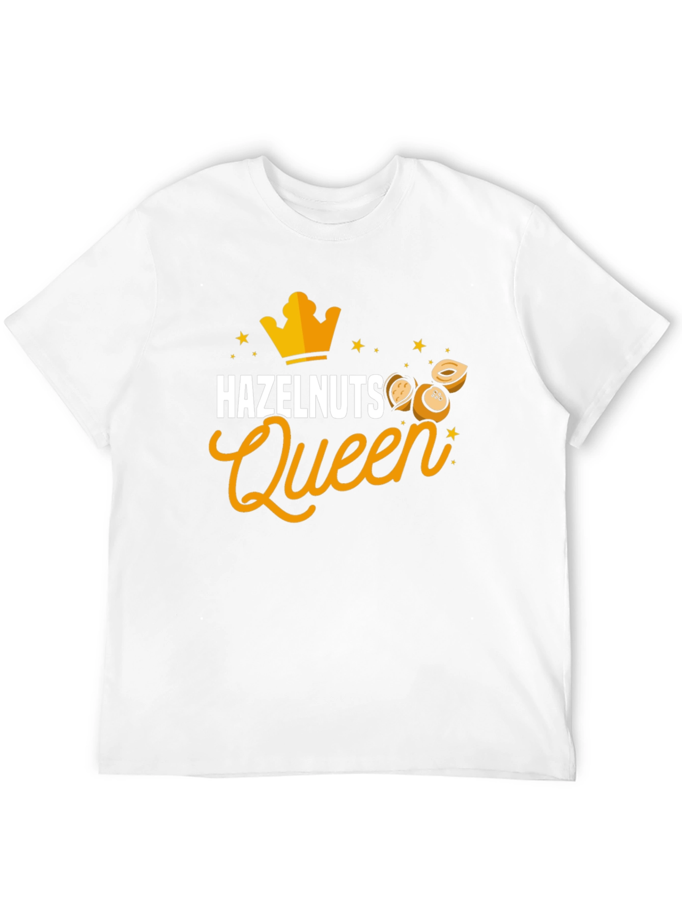 Hazelnuts Queen Black T-Shirt
