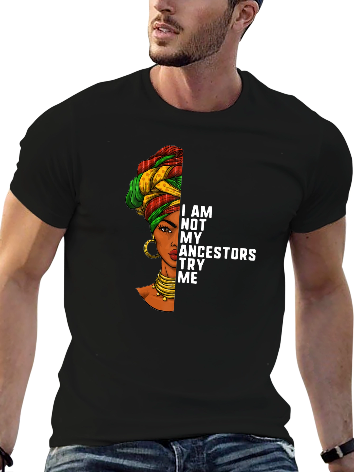 Ancestors T-Shirt - Black Pride