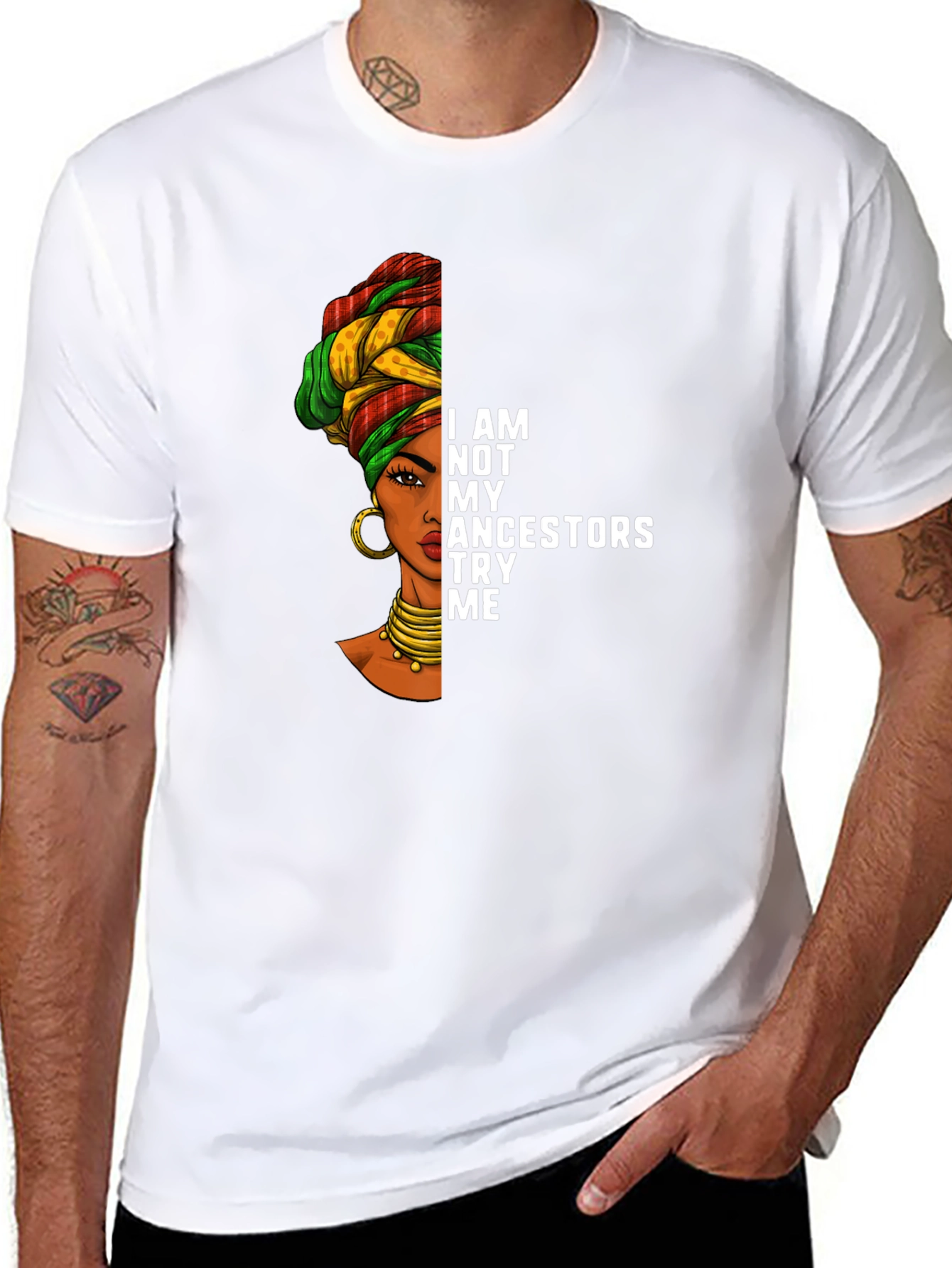 Ancestors T-Shirt - Black Pride