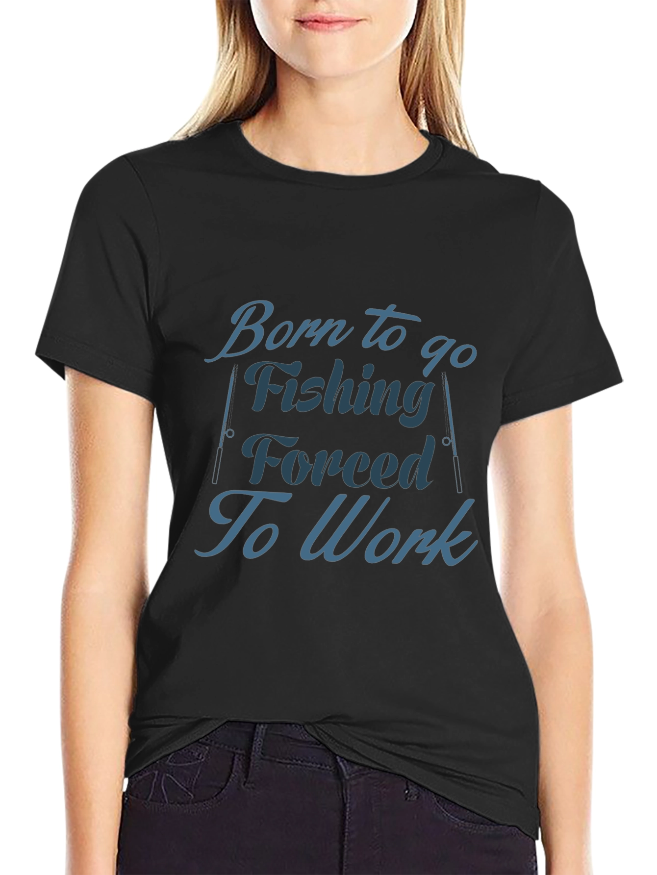 Born To Fish T-Shirt - Fishing Lover Gift