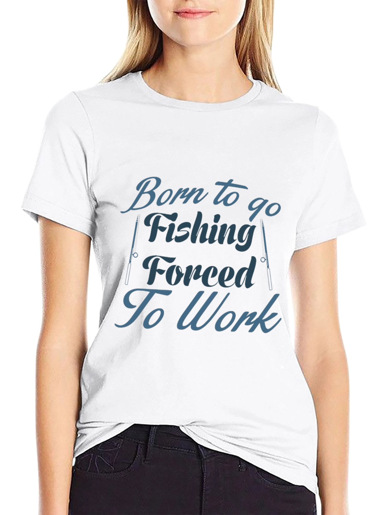 Born To Fish T-Shirt - Fishing Lover Gift