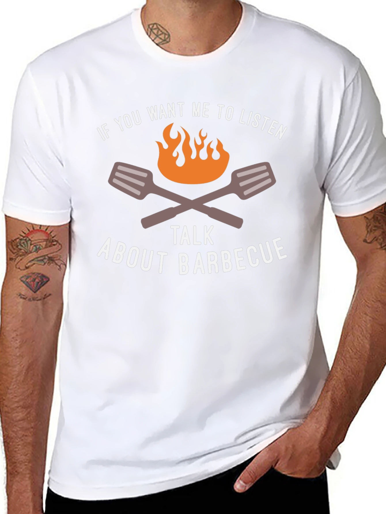 BBQ Talk T-Shirt - Grill Master Edition