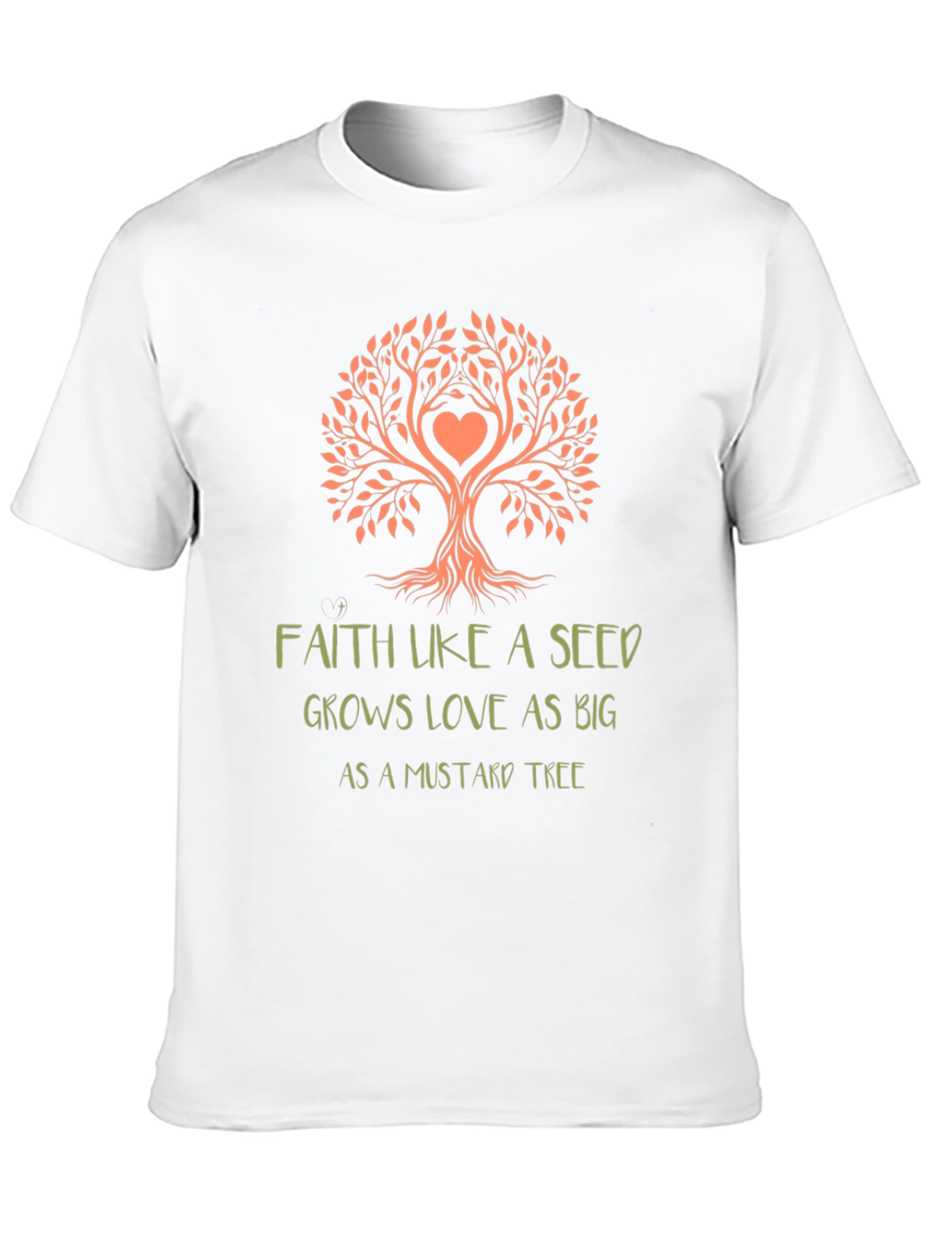 Faith Like A Seed Tree Graphic T-Shirt
