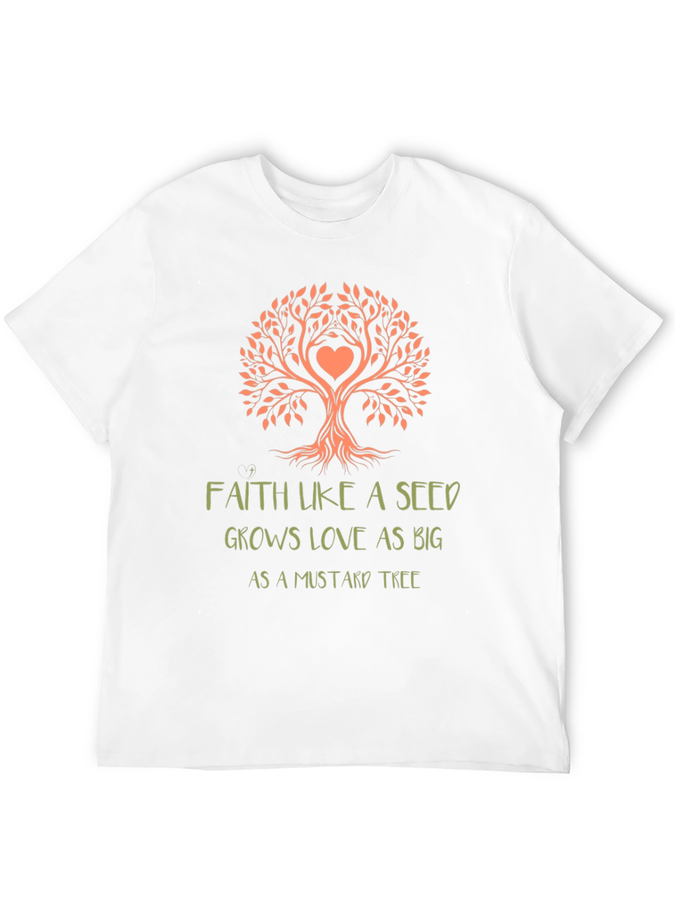 Faith Like A Seed Tree Graphic T-Shirt