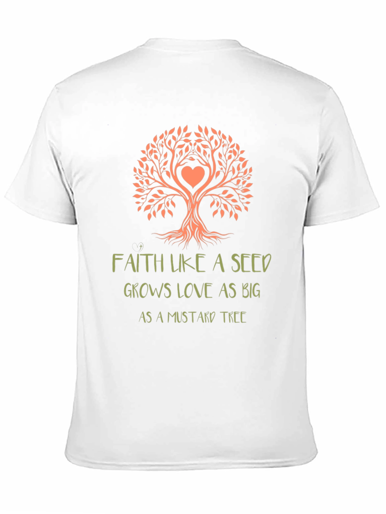 Faith Like A Seed Tree Graphic T-Shirt