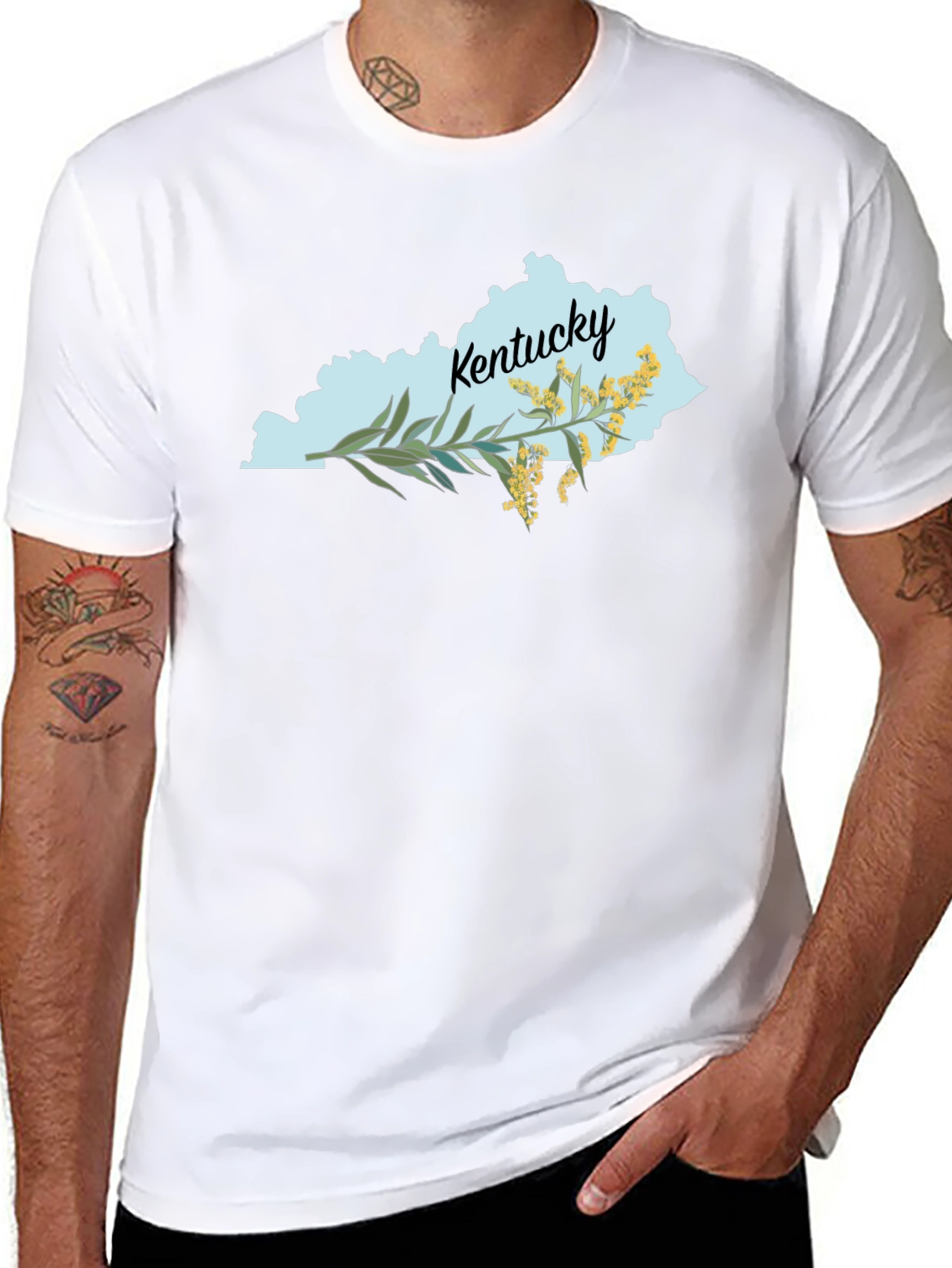 Kentucky Floral State Pride T-Shirt