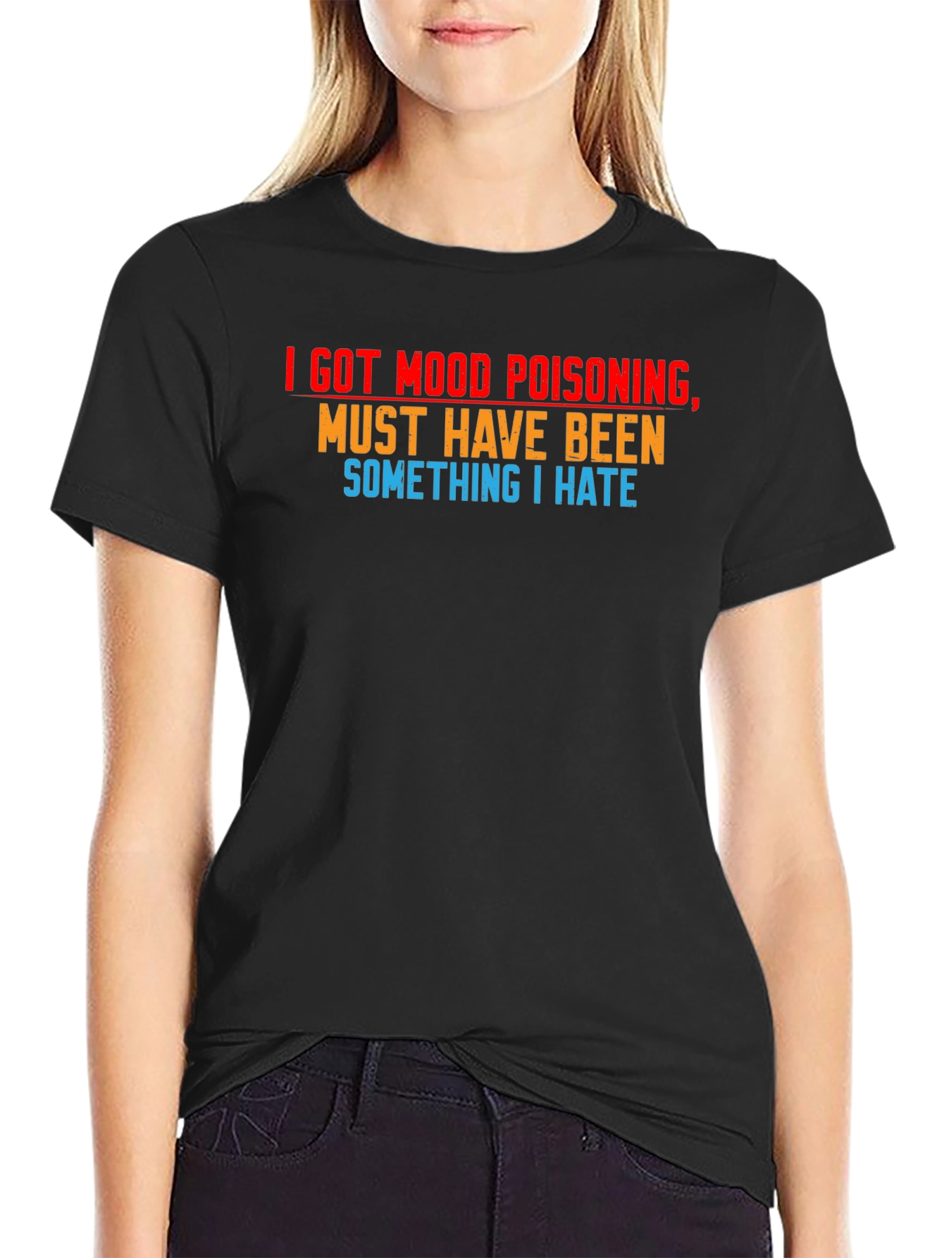Mood Poisoning Graphic Tee - Funny Sarcastic T-Shirt