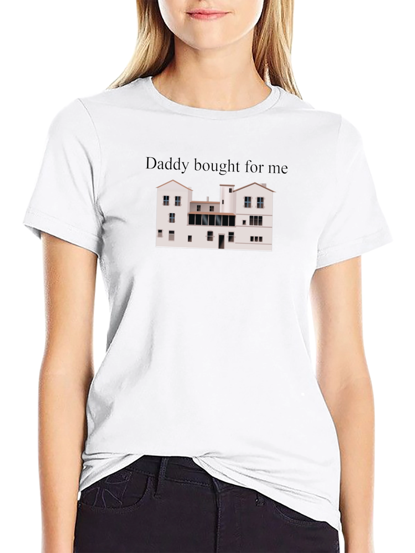 Modern House Graphic T-Shirt