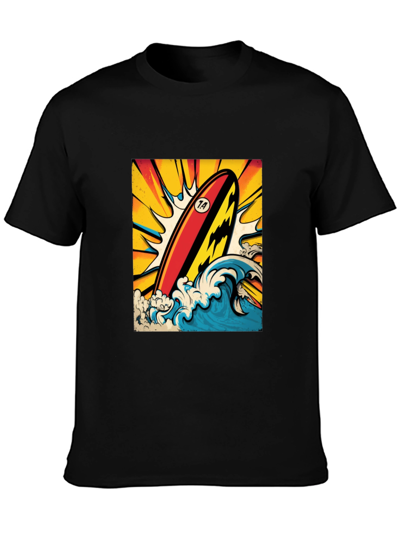 Surfboard Graphic Tee - Ride the Wave in Style!