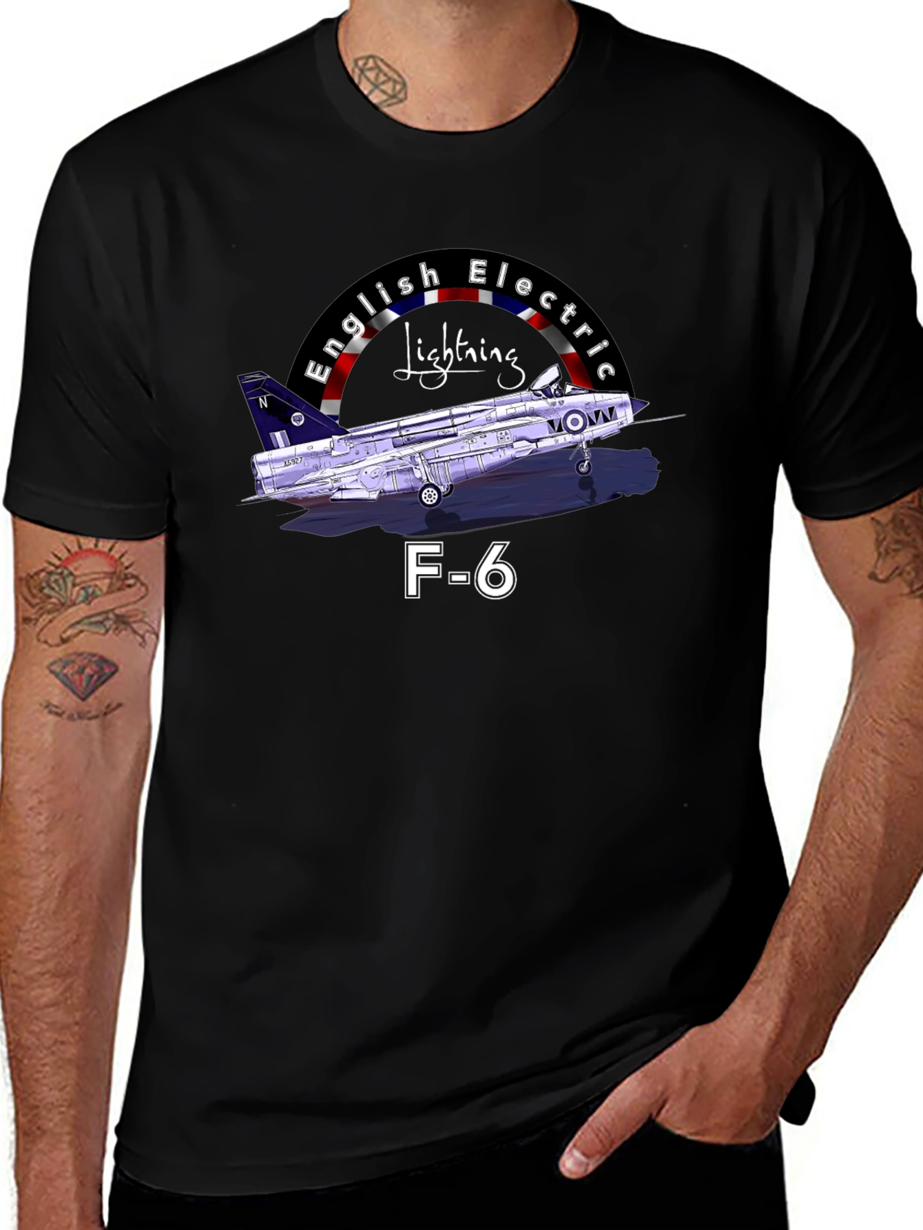 English Electric Lightning F-6 T-Shirt