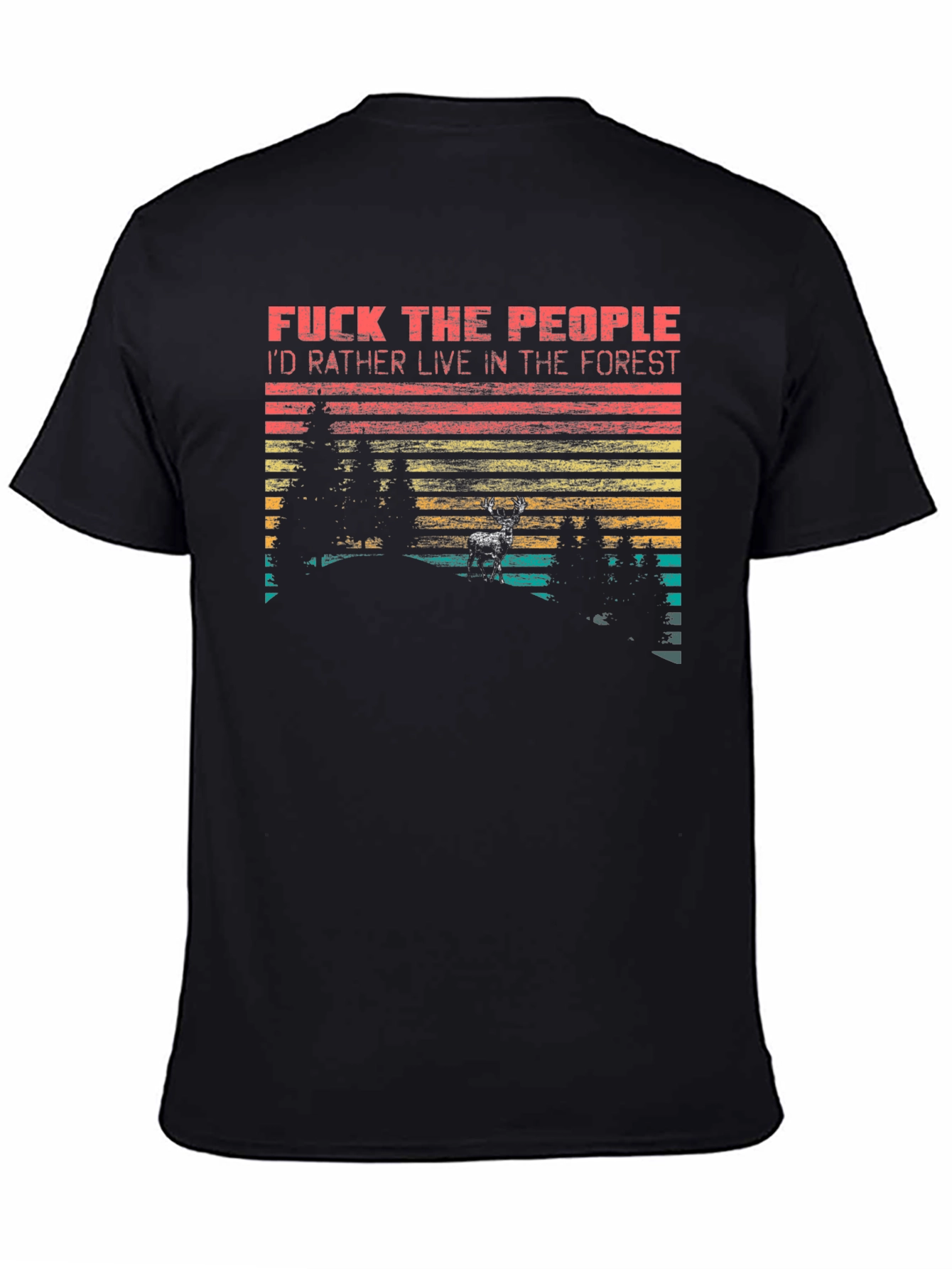 Forest Life Graphic T-Shirt