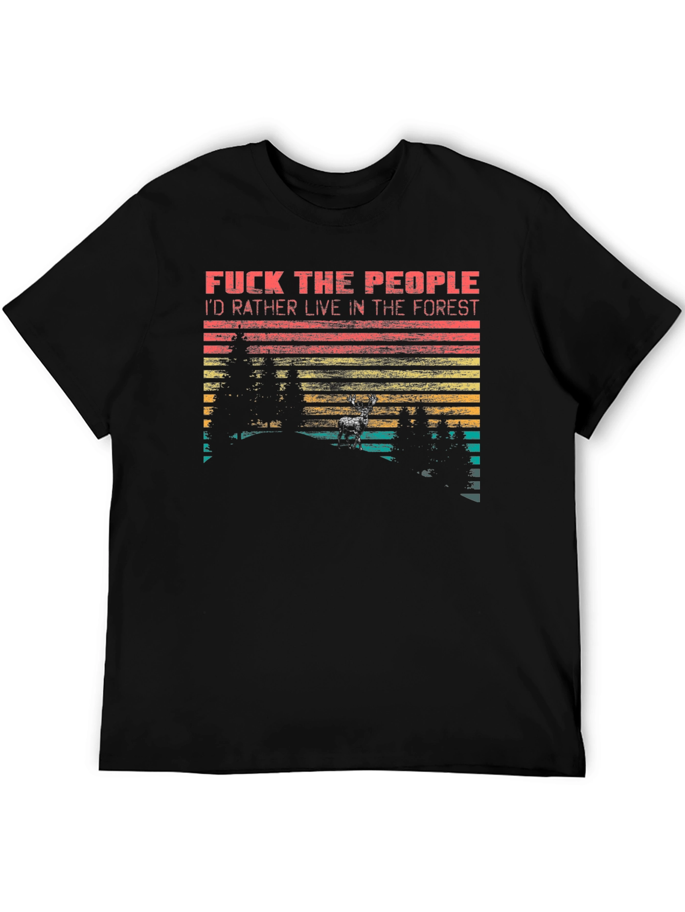 Forest Life Graphic T-Shirt