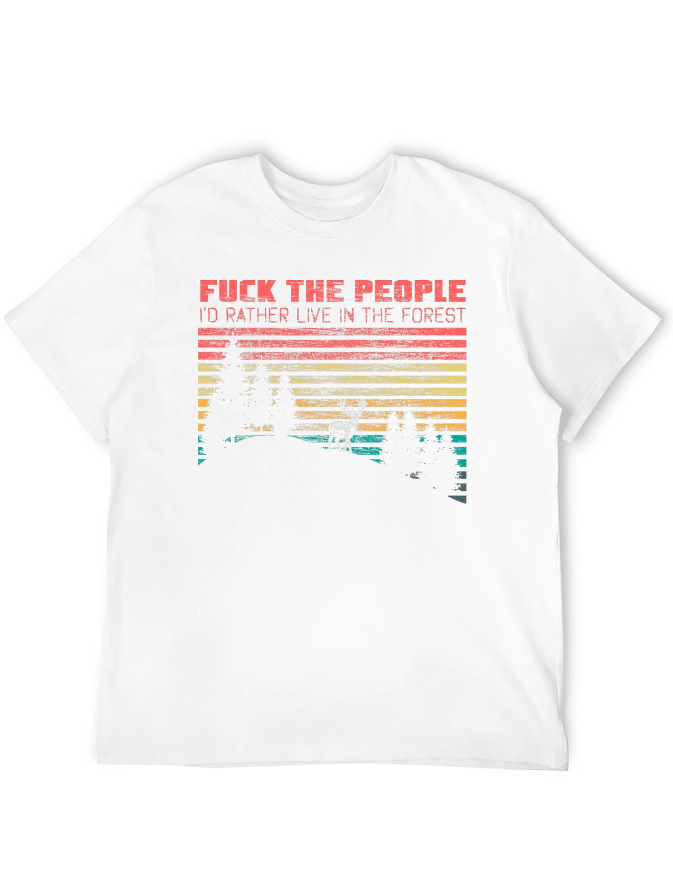 Forest Life Graphic T-Shirt