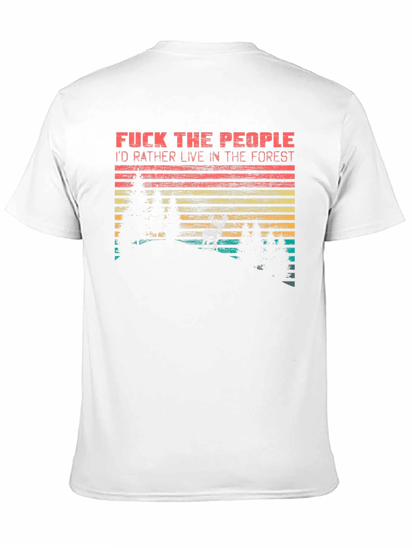 Forest Life Graphic T-Shirt