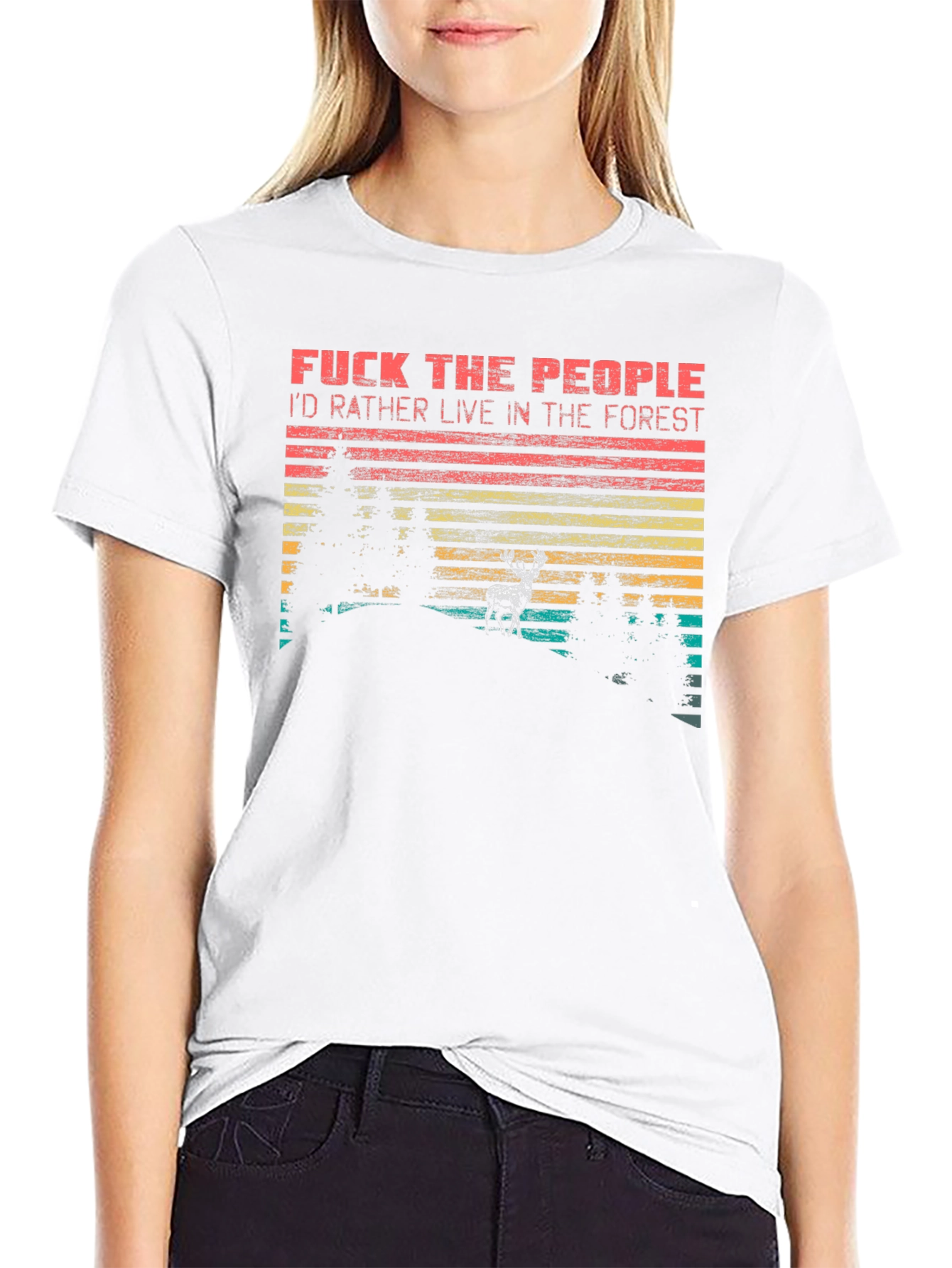 Forest Life Graphic T-Shirt