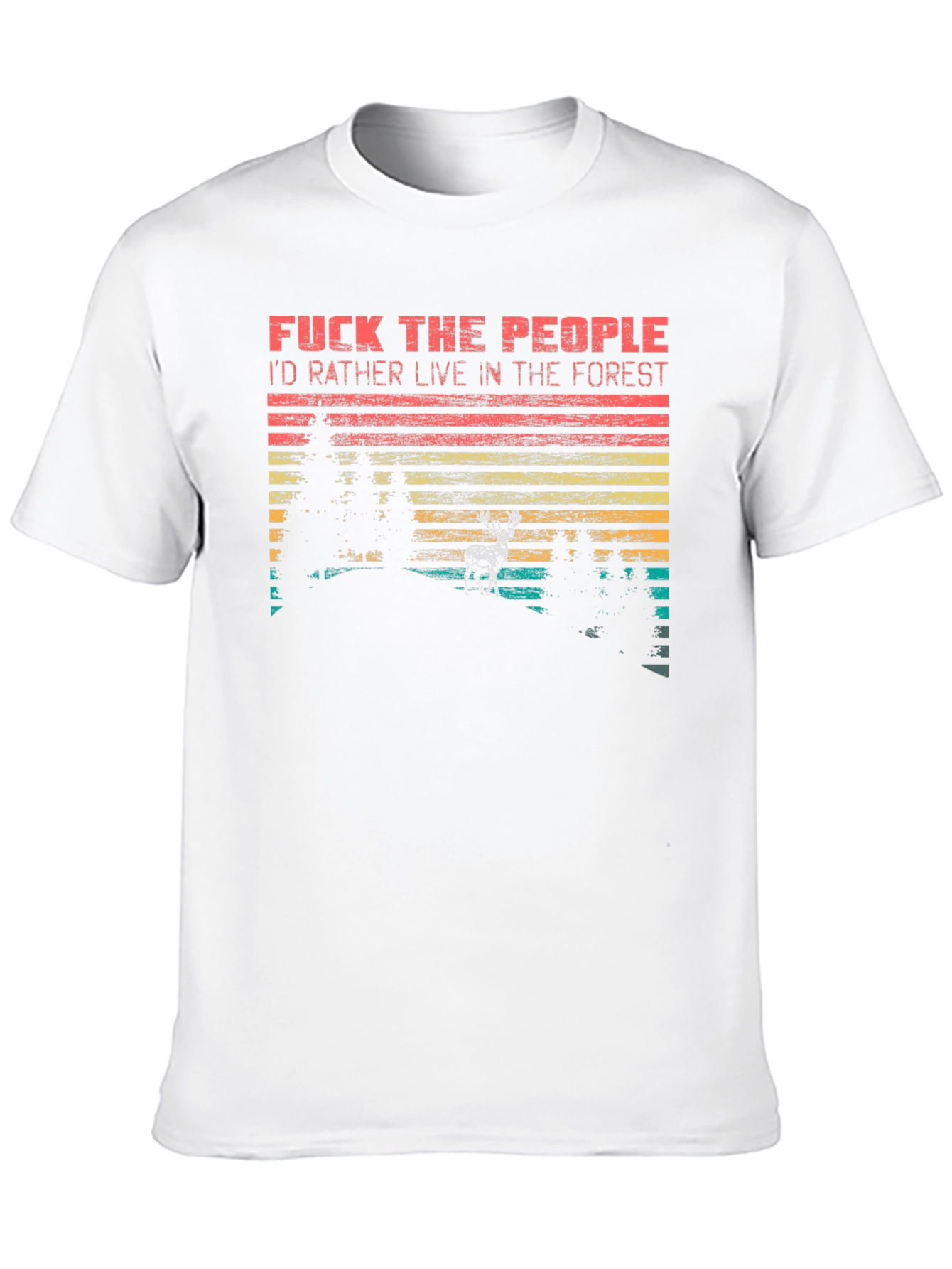 Forest Life Graphic T-Shirt
