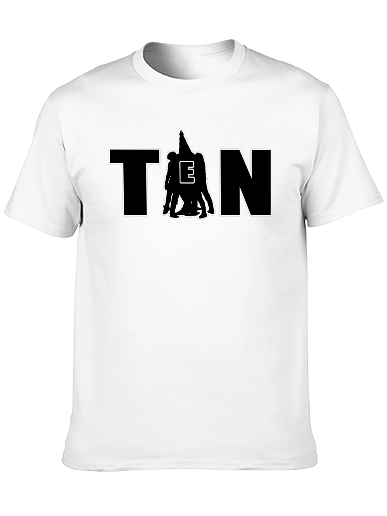 TEN Silhouette Black Graphic T-Shirt