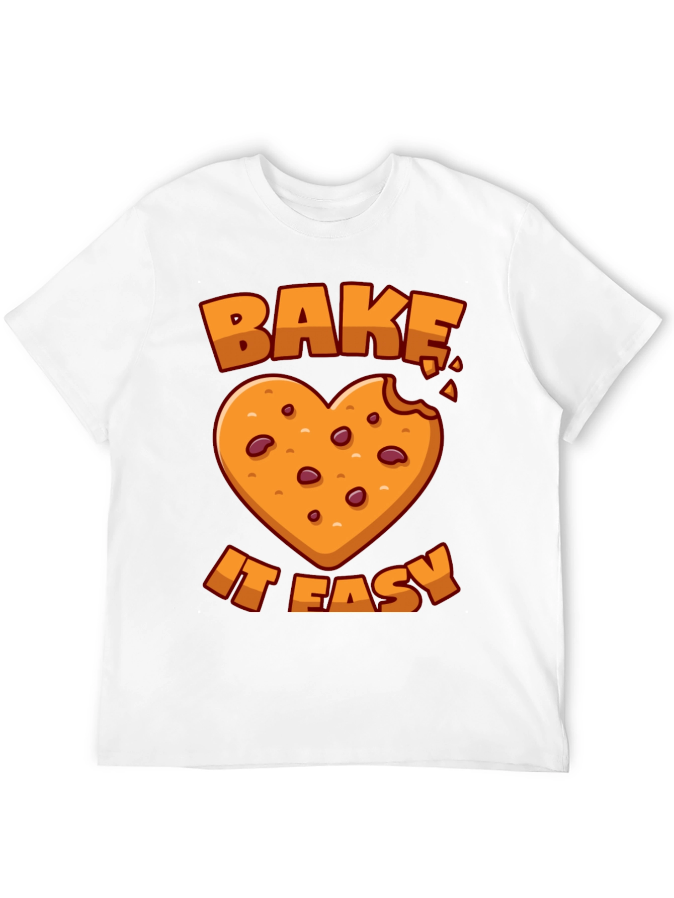 Bake it Easy Cookie Heart T-Shirt