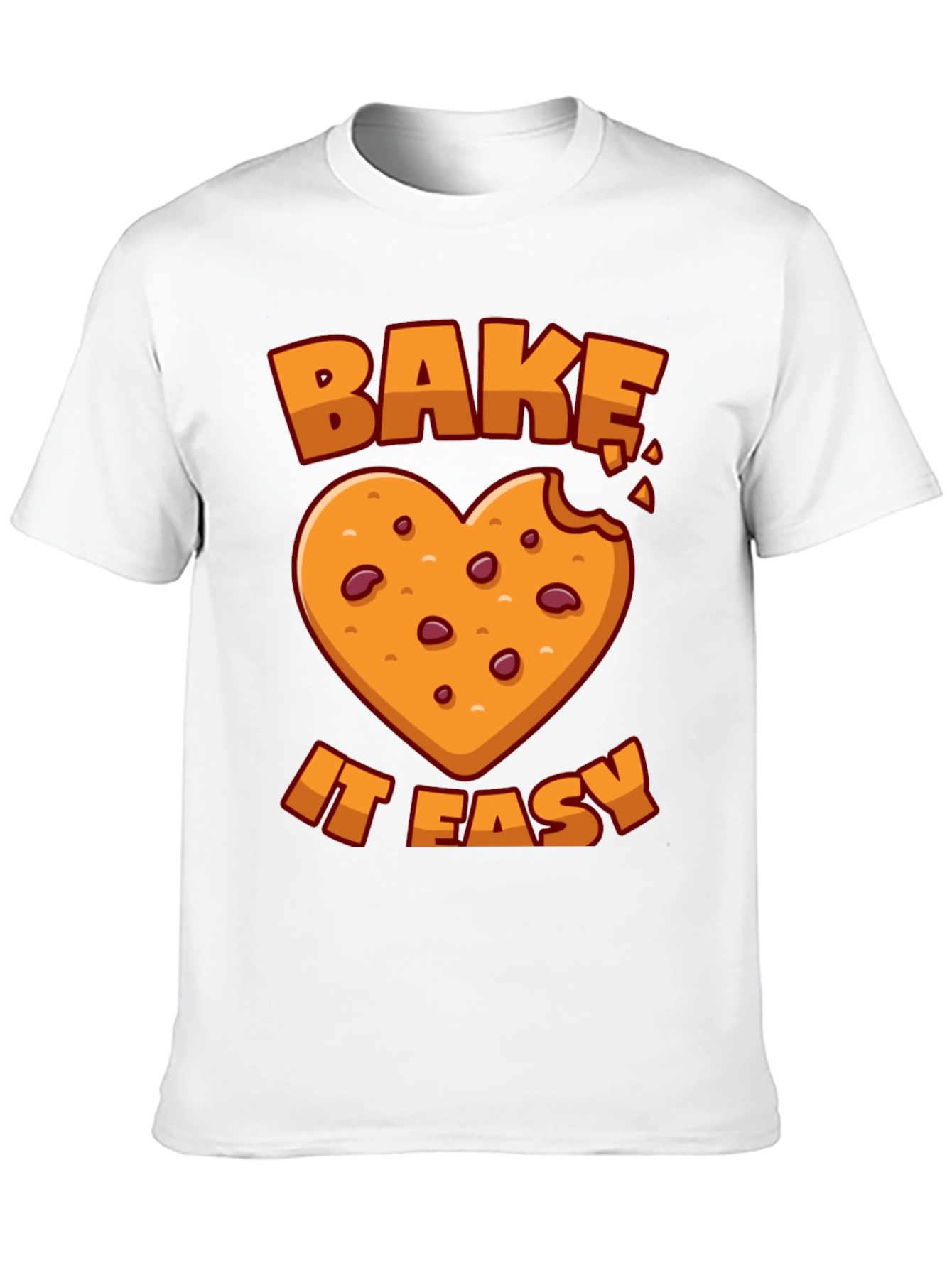 Bake it Easy Cookie Heart T-Shirt