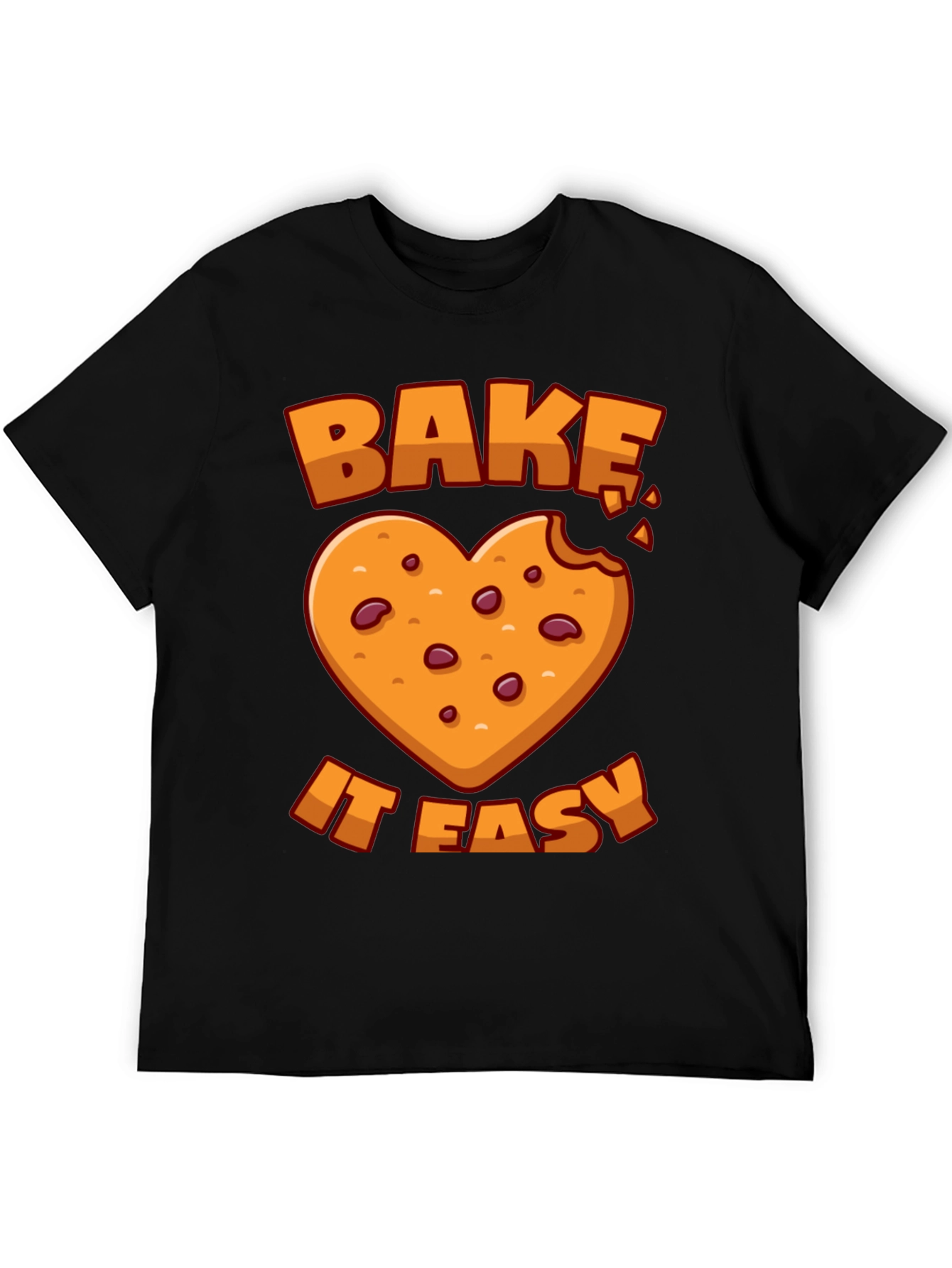 Bake it Easy Cookie Heart T-Shirt