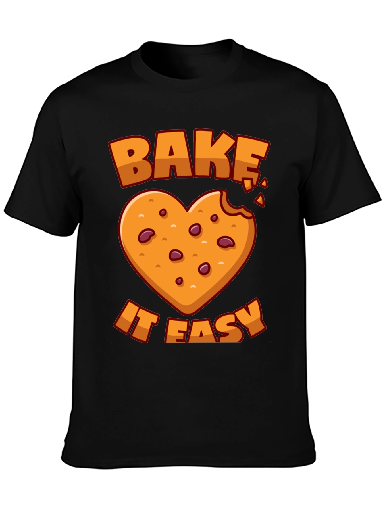 Bake it Easy Cookie Heart T-Shirt