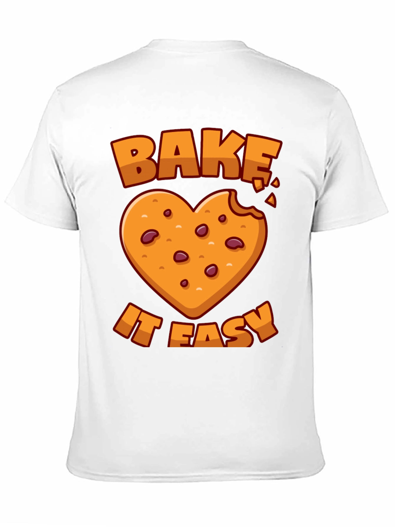 Bake it Easy Cookie Heart T-Shirt