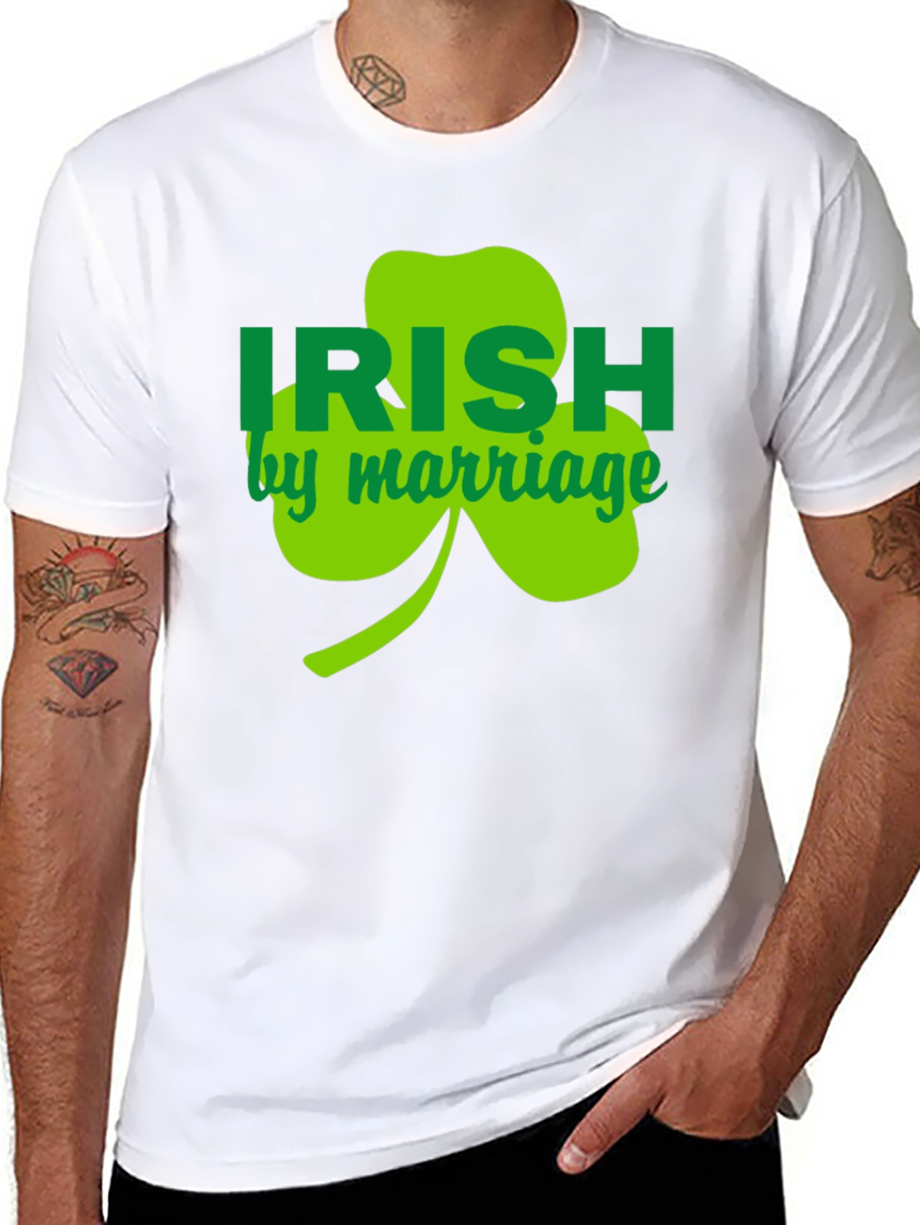 Irish By Marriage T-Shirt St. Patricks Day
