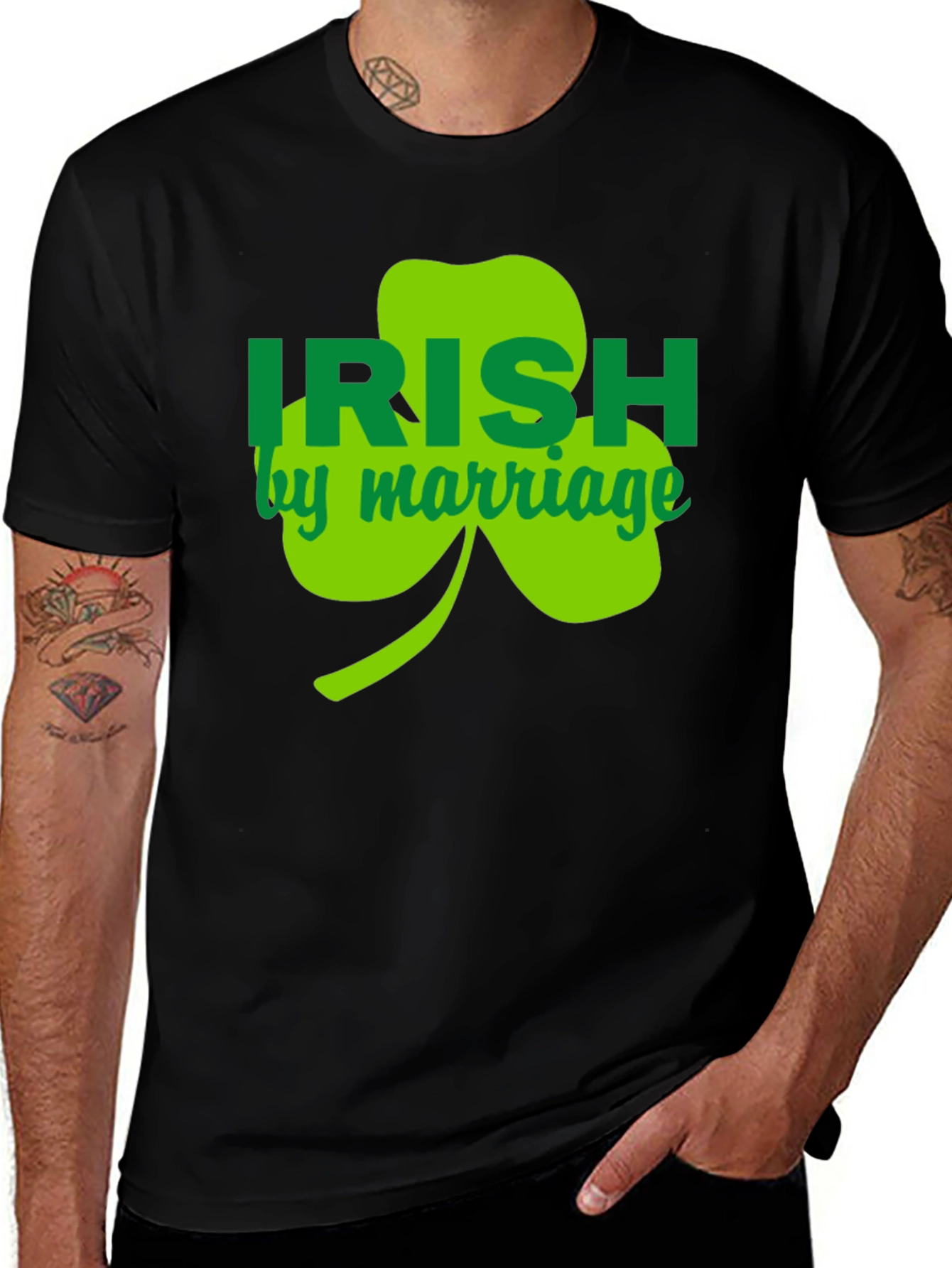 Irish By Marriage T-Shirt St. Patricks Day