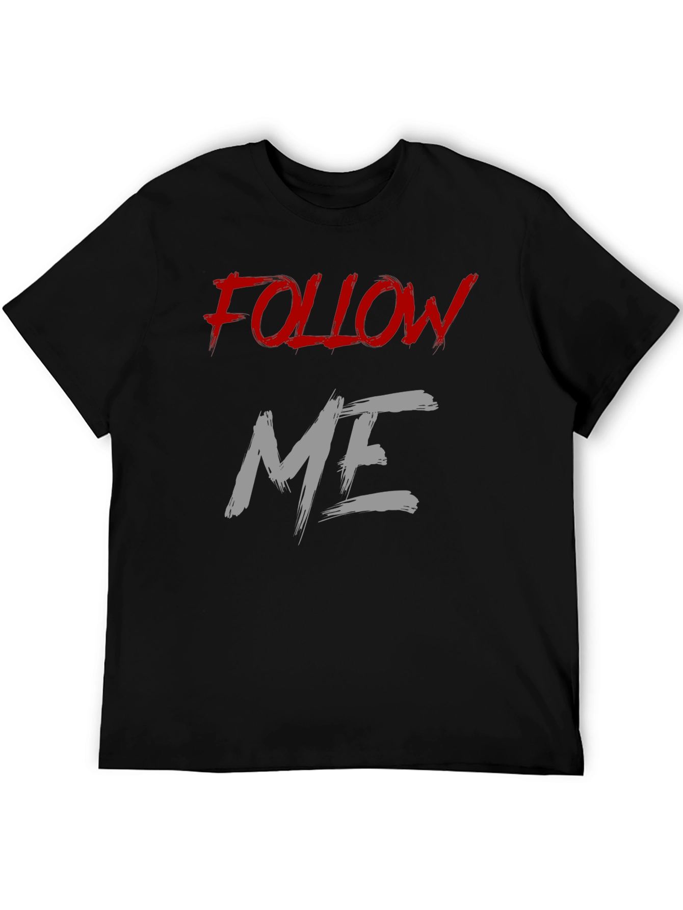 Follow Me Graphic Print T-Shirt