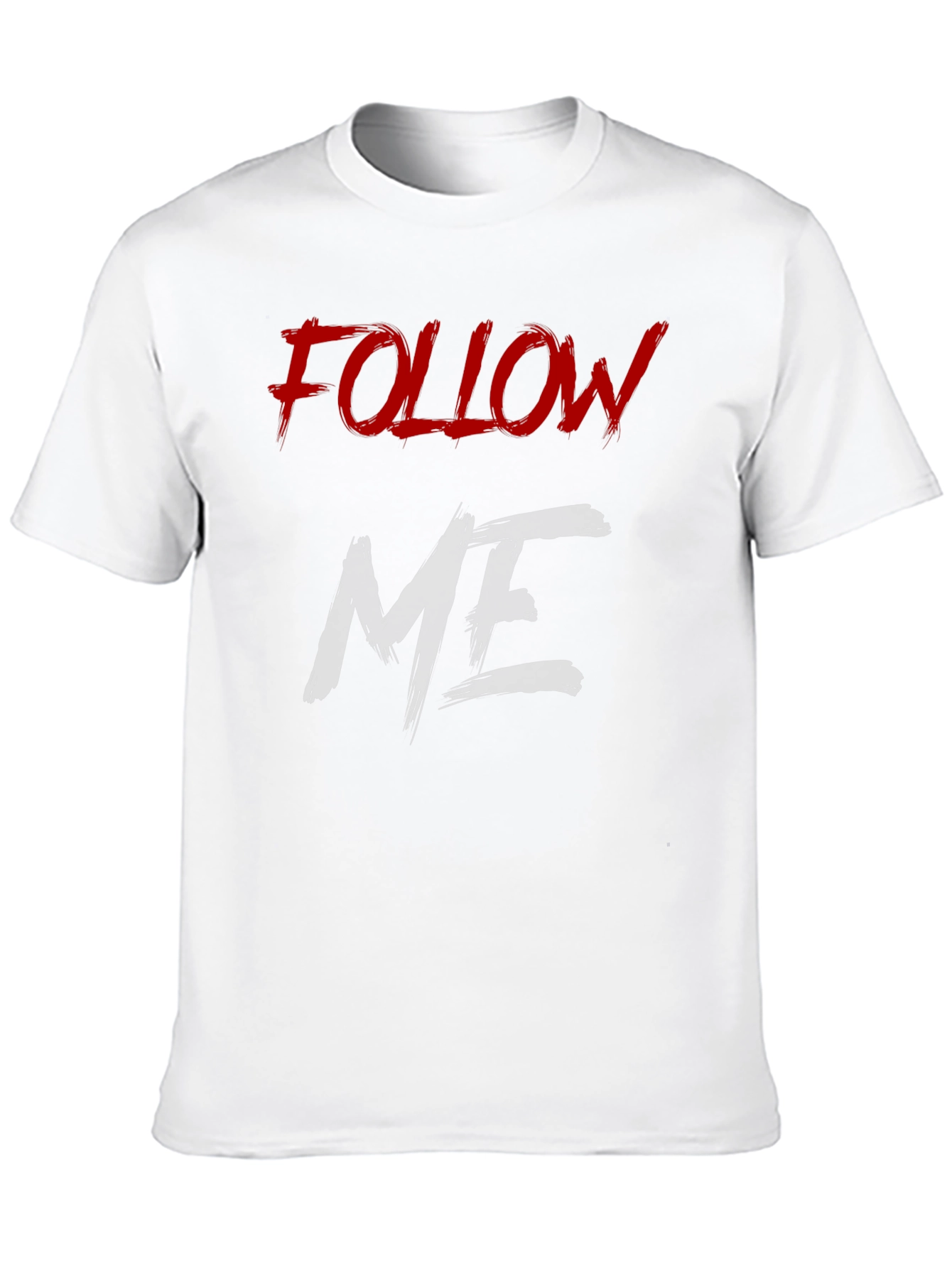 Follow Me Graphic Print T-Shirt