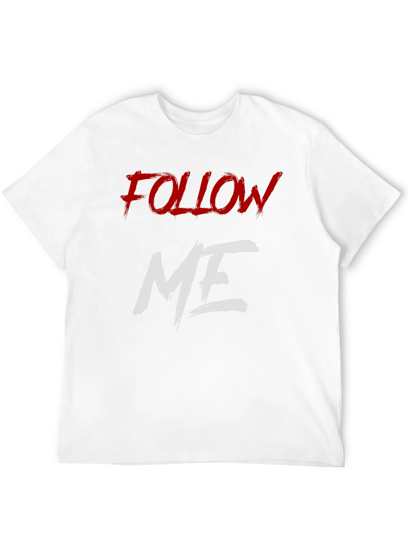 Follow Me Graphic Print T-Shirt