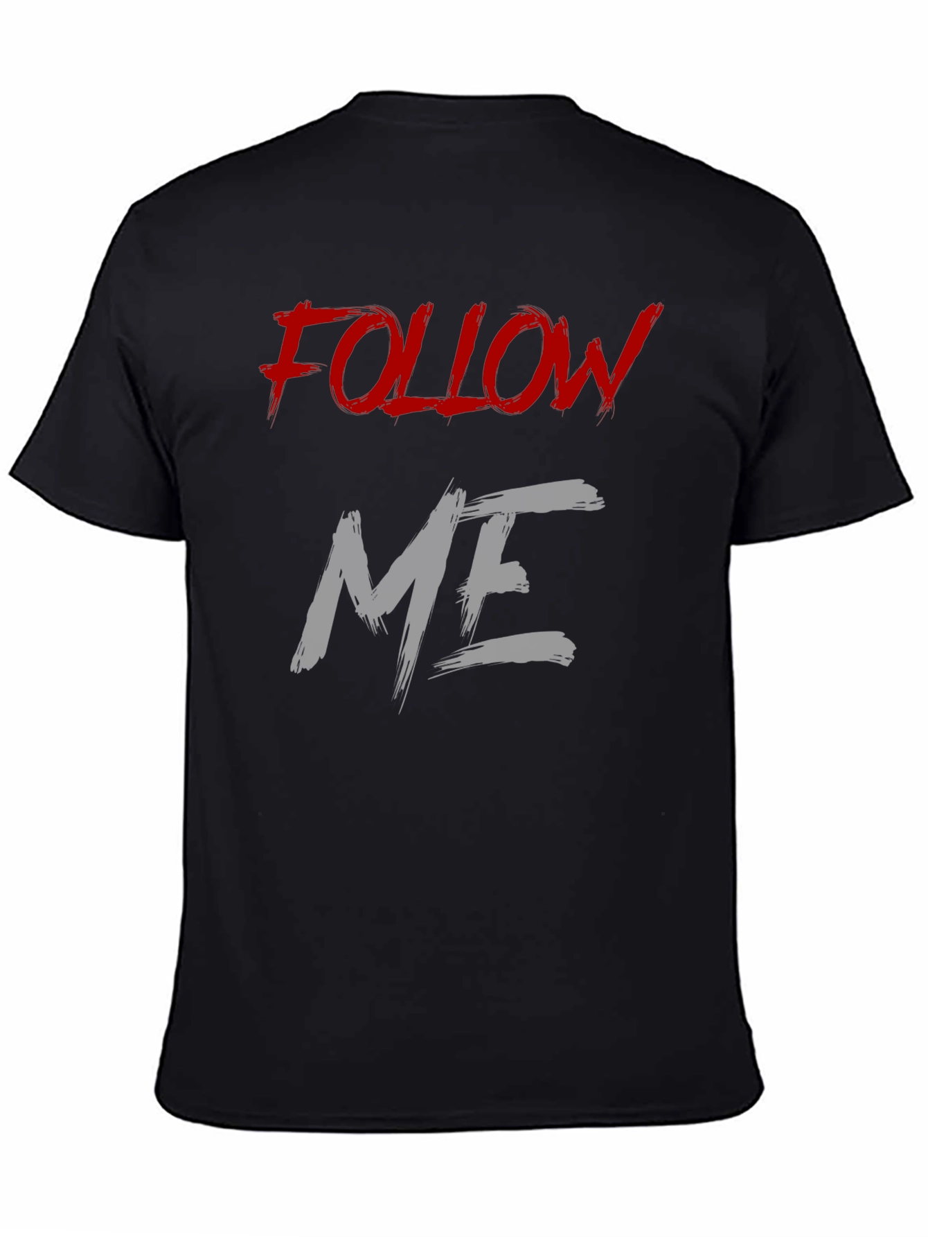 Follow Me Graphic Print T-Shirt