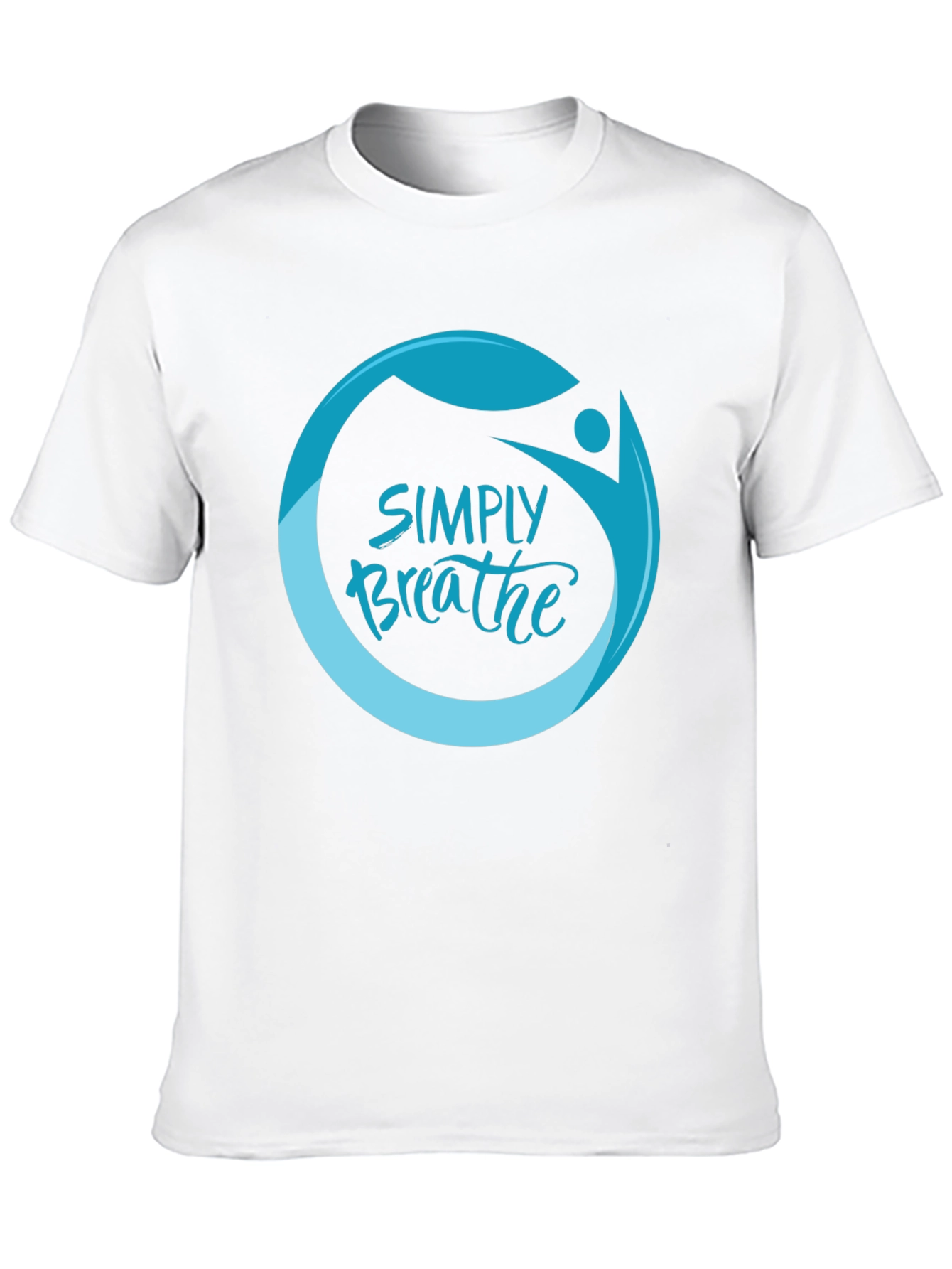 Simply Breathe Graphic Tee -  Comfortable & Stylish
