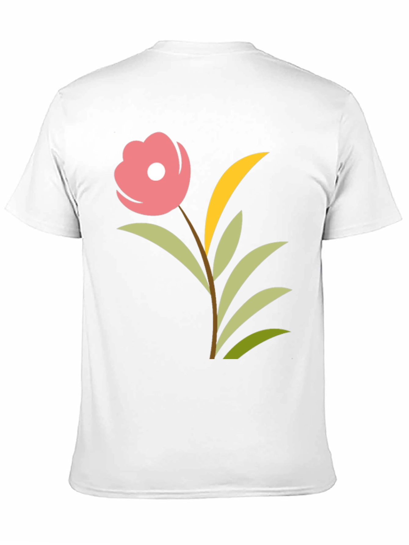 Floral Graphic Tee - Black