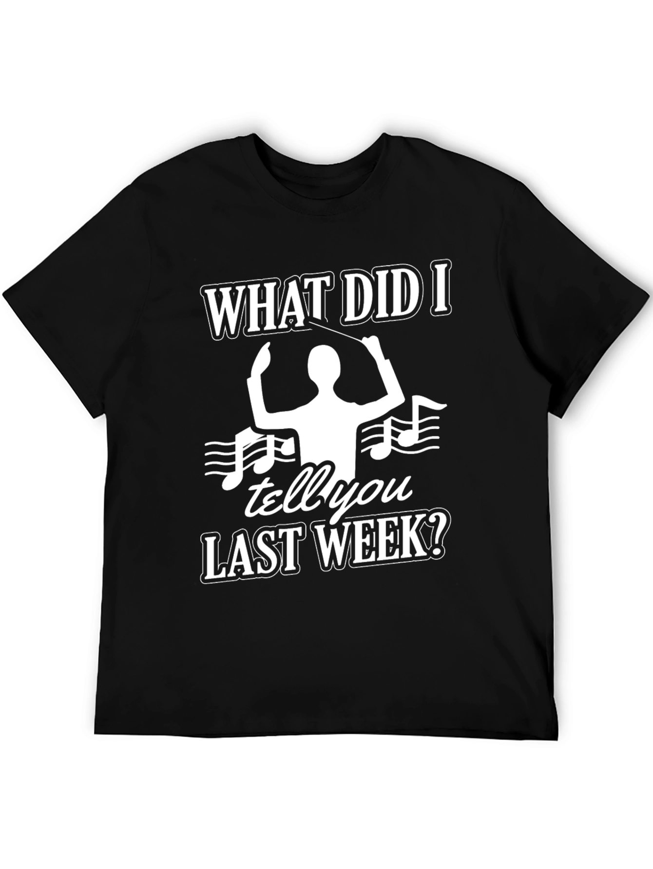 Orchestra Conductor Music Lover Black T-Shirt